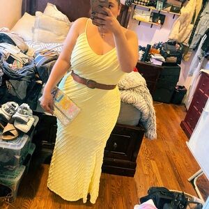 Yellow Maxi Dress